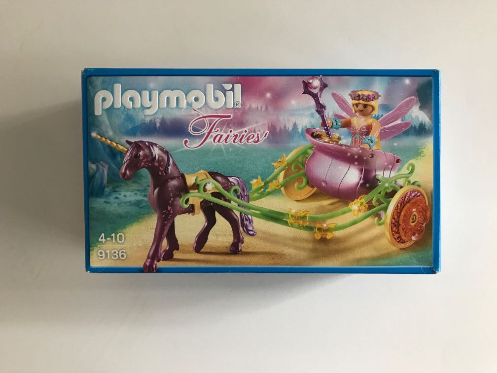 Playmobil unicorn drawn fairy carriage outlet