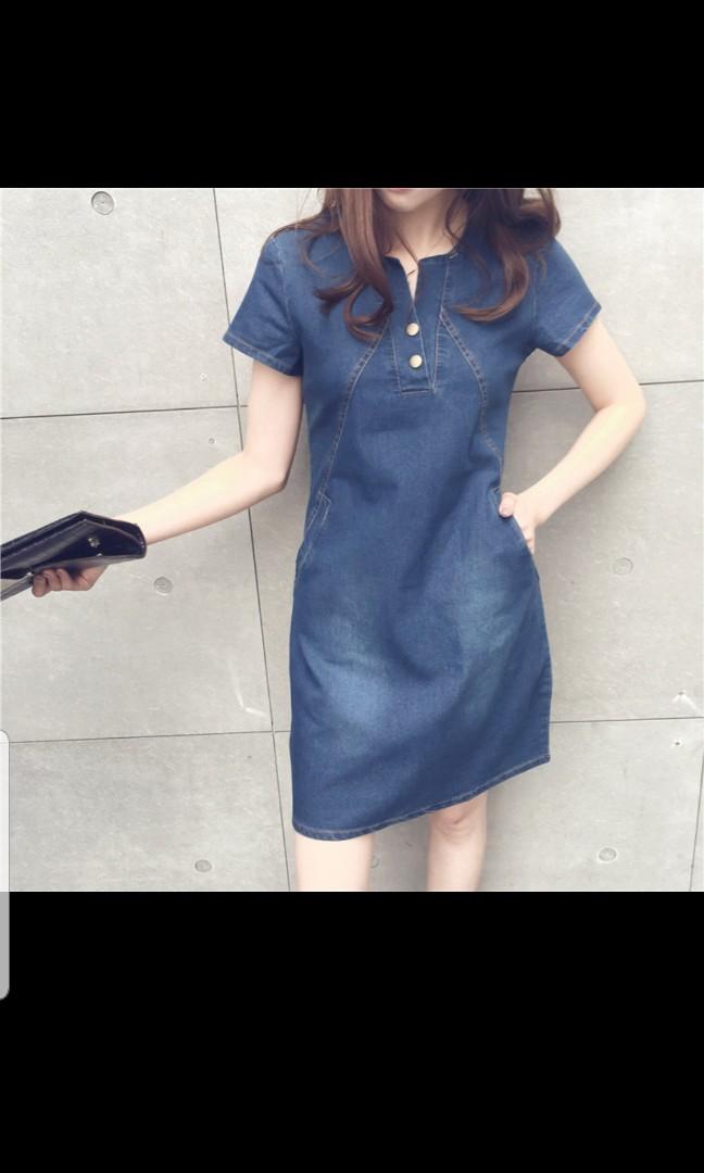 denim dresses size 22