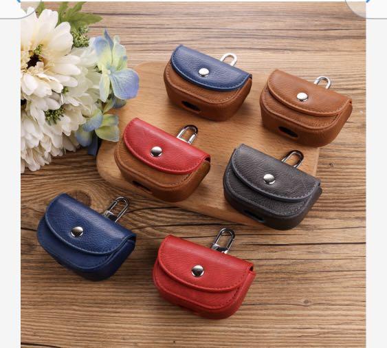 Leather galaxy buds case outlet