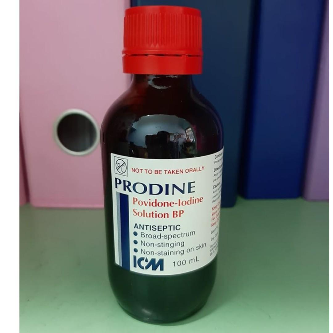 Prodine povidoneiodine solution BP 100ml, Assistive Devices, Personal