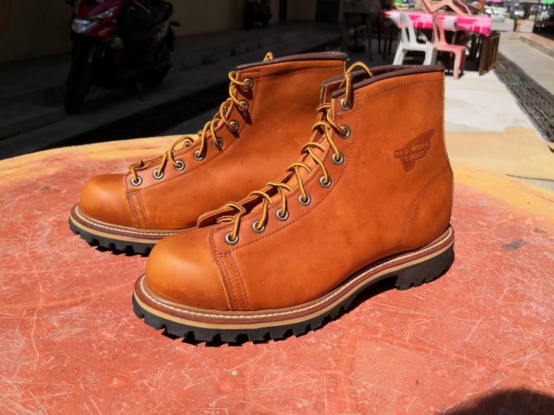 Monkey boots top red wing