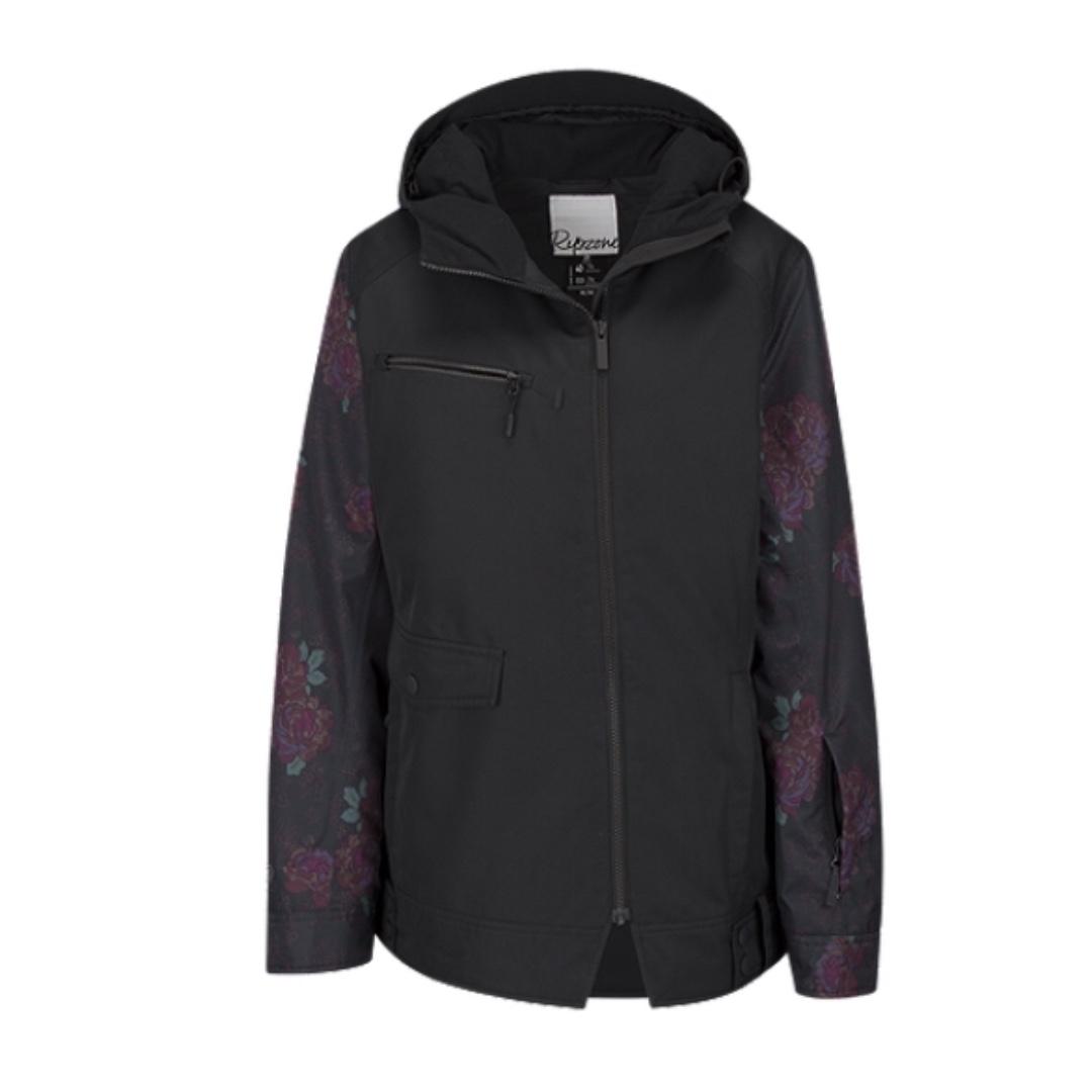 Ripzone women's sunburst insulated hybrid jacket top
