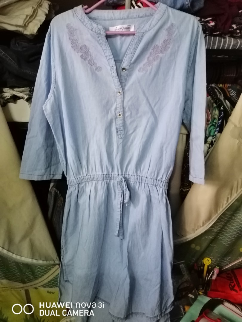 Rrj denim dress on sale