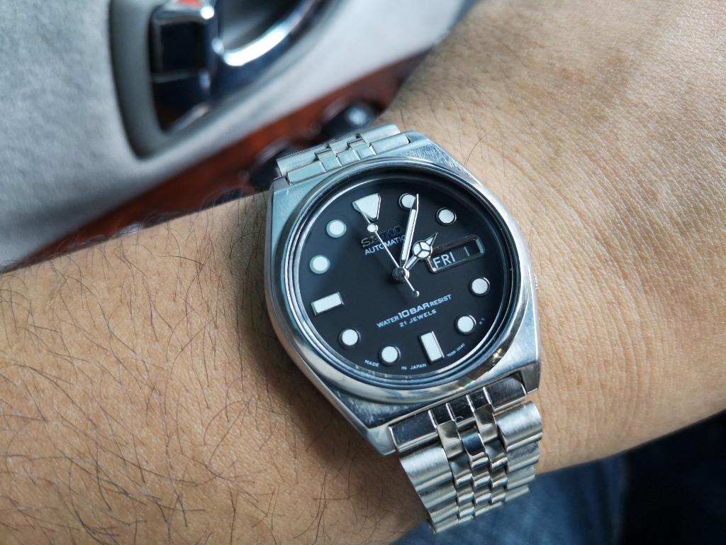 Seiko Automatic Mod Mercedes Watch 7009 876a Men S Fashion Watches On Carousell