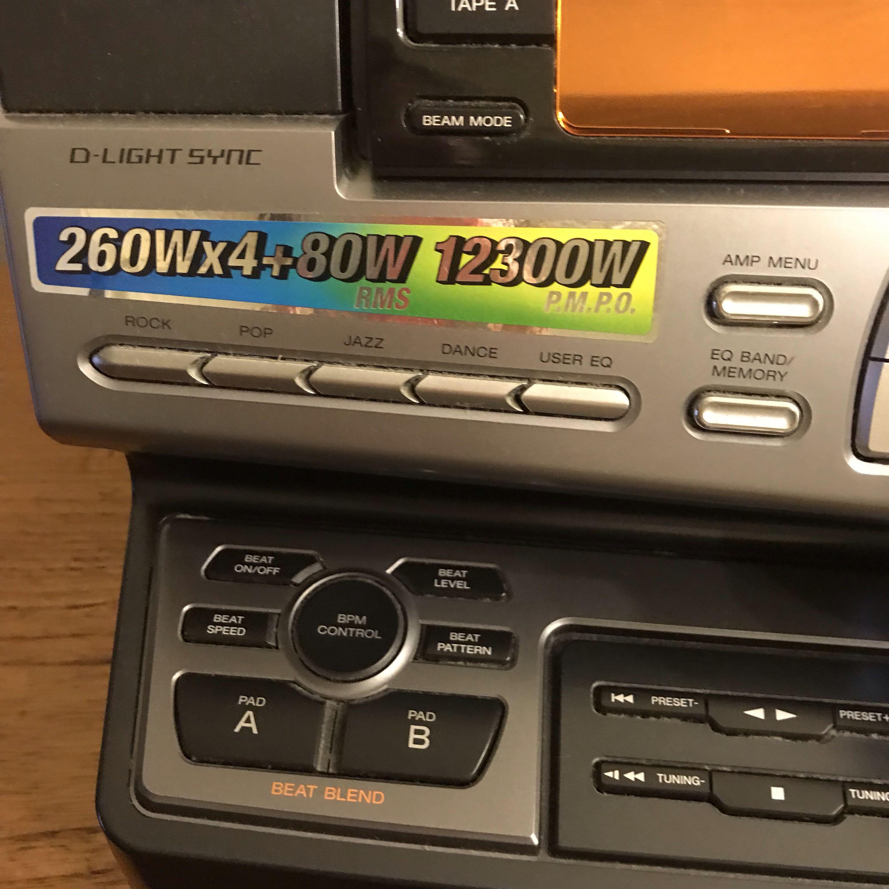 SONY Hifi System (Xtrance Pro), Audio, Portable Audio Accessories on