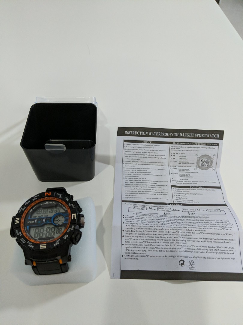 Sports Watch, Luxury, Watches on Carousell