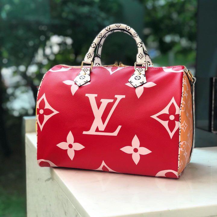 ✖️SOLD!✖️ Super Rare! LV Speedy 30 Bandouliere in Giant Monogram Canvas  GHW, Luxury, Bags & Wallets on Carousell