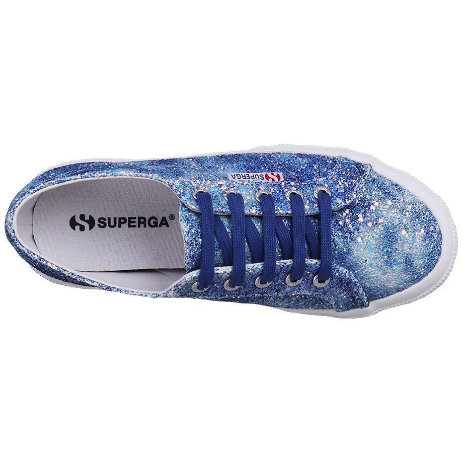 Superga blue tie dye sneakers glitter unicorn shoes galaxy
