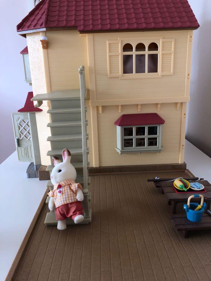 sylvanian families beechwood hall accessories