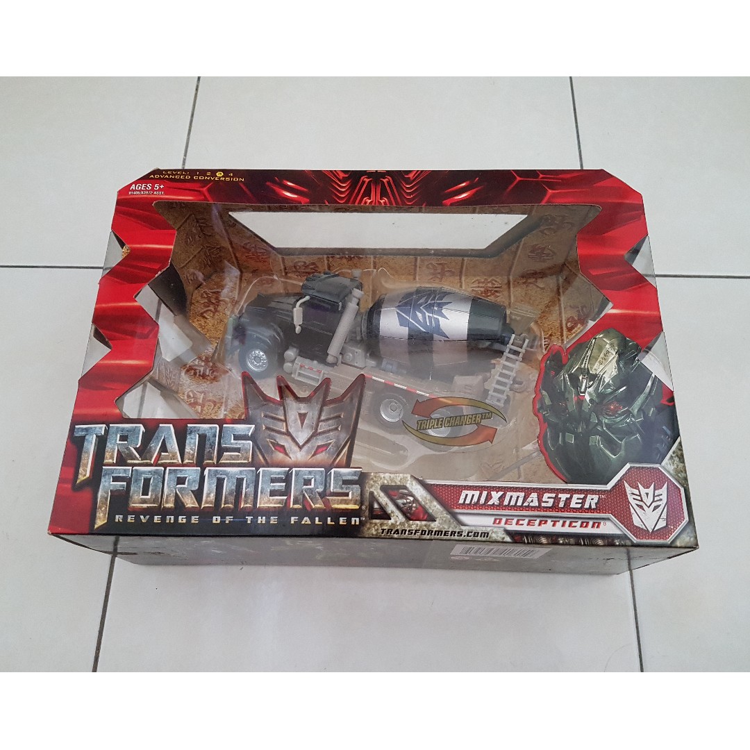 TRANSFORMERS Revenge Of The Fallen (ROTF) Voyager MIXMASTER BIB ...