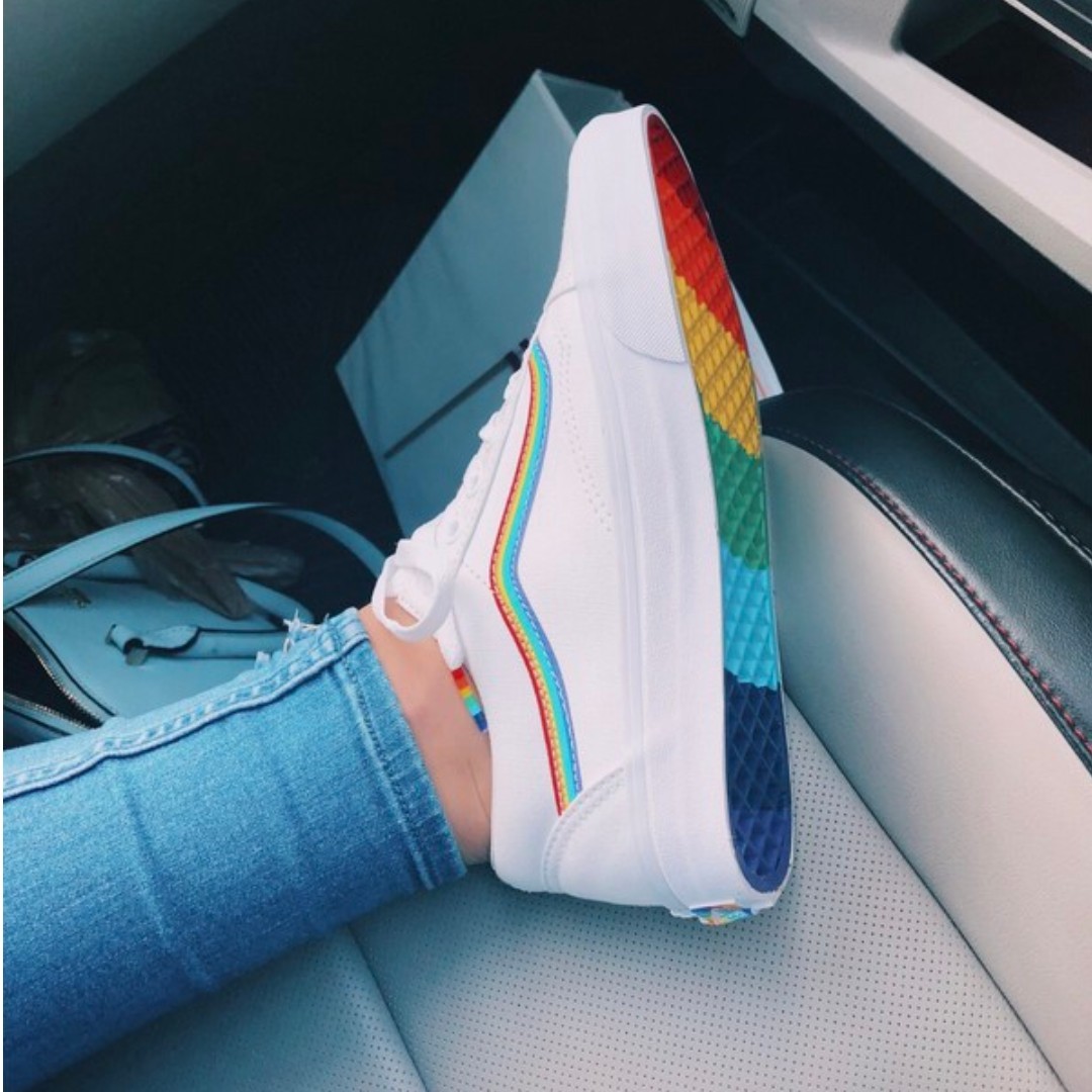 vans old skool rainbow skate vans old skool rainbow skate