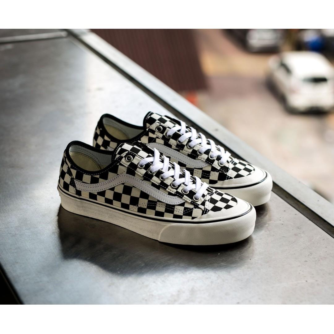 Vans style 36 decon sf checkerboard online