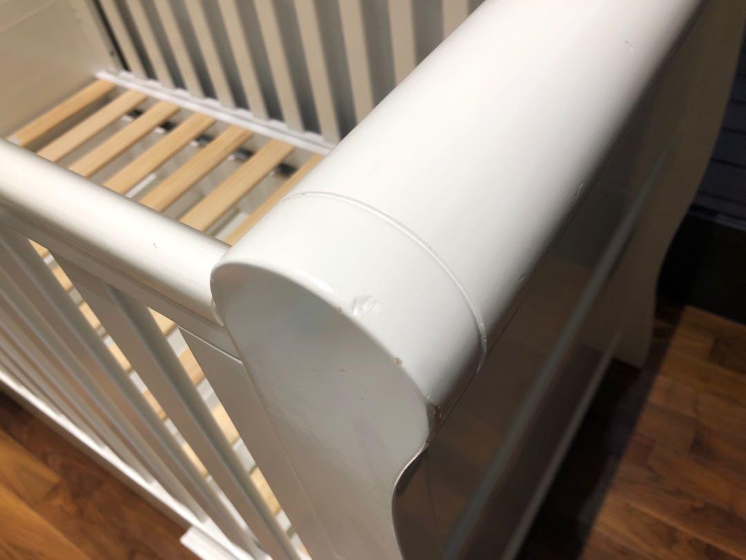 V.I.B Sleigh bed Cot