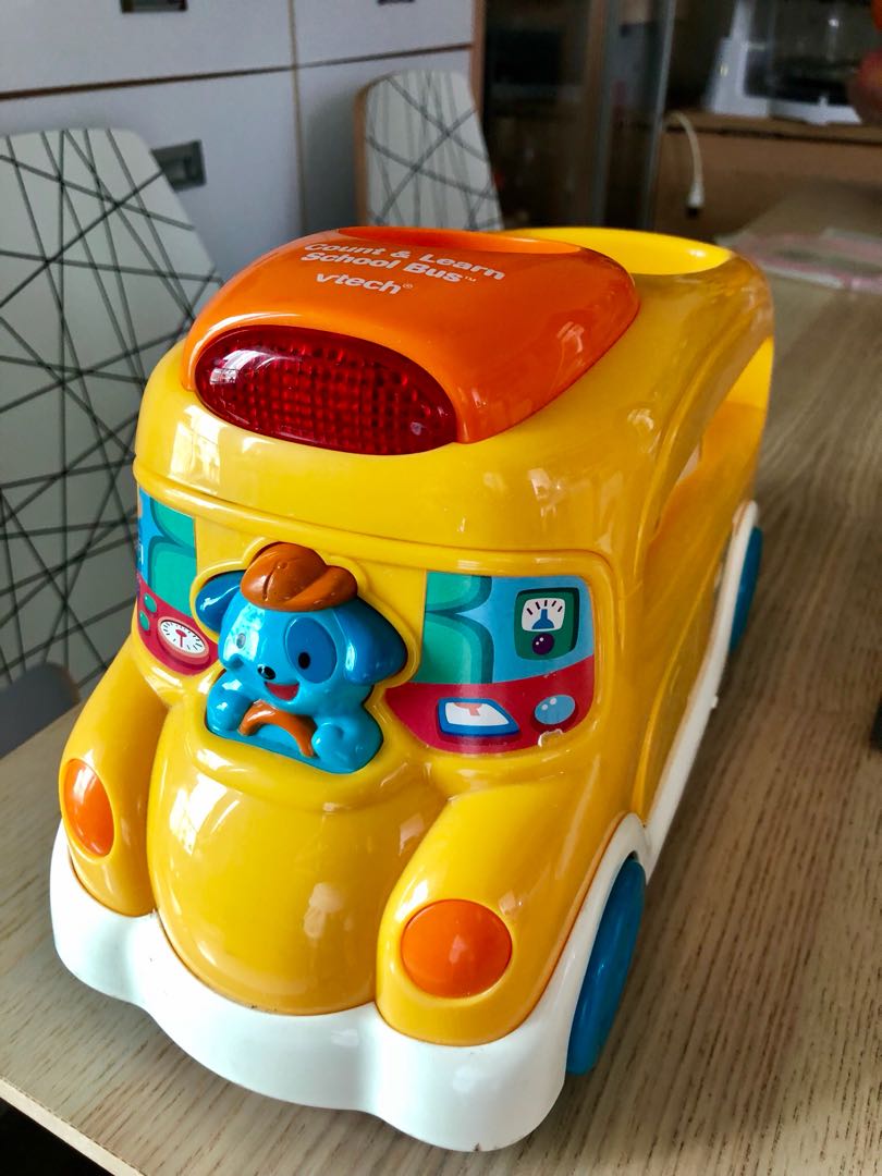 Vtech count and hot sale learn school bus