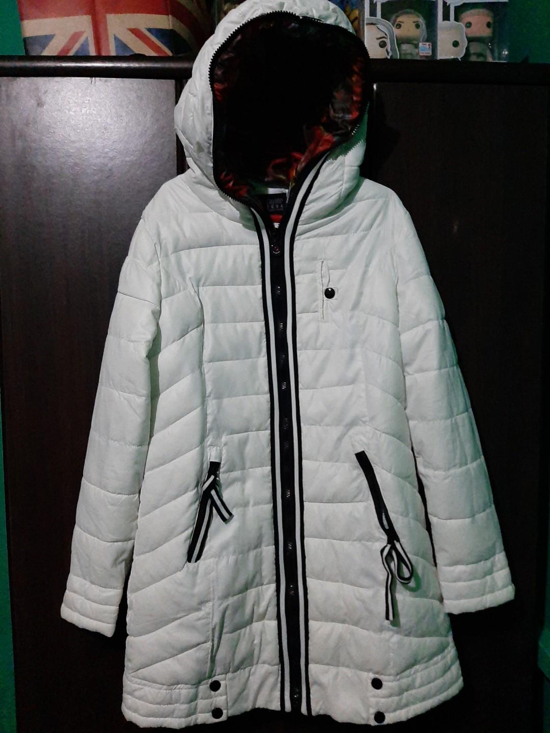white thermal jacket