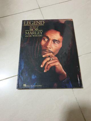 Bob Marley The Legend - guitar chord book
