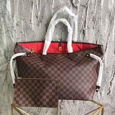 Brown Checkered bag