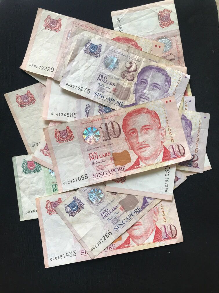 145 Face Value Singapore 2 5 10 Banknotes Vintage Collectibles Currency On Carousell