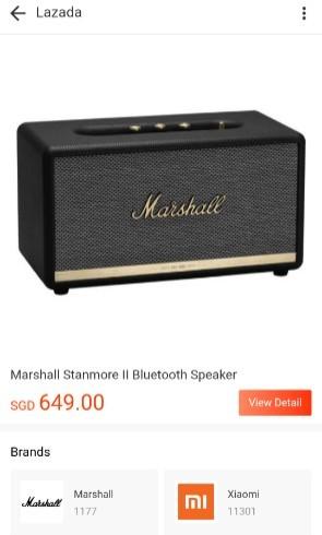 marshall speaker lazada