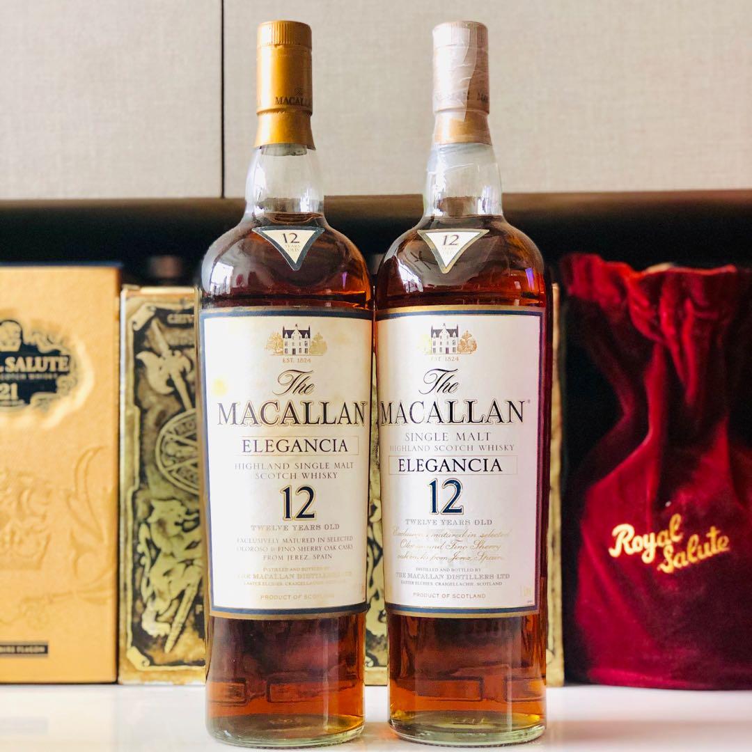 1l Macallan 12 Elegancia Without Box 43 Abv Food Drinks Beverages On Carousell
