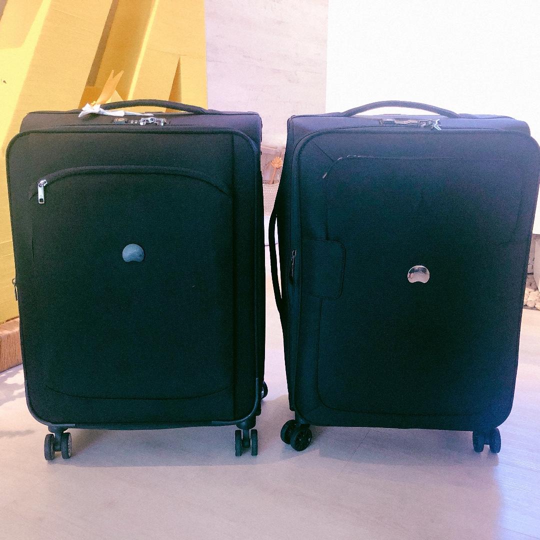 Delsey medium top luggage size