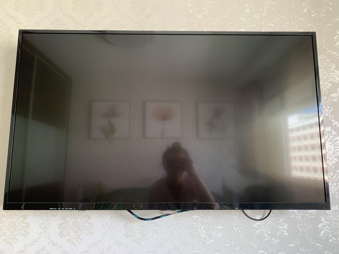 Philips 6000 Series 43inch 4k Ultra Slim Smart Led Tv 43put6002 98 Tv Home Appliances Tv Entertainment Tv On Carousell