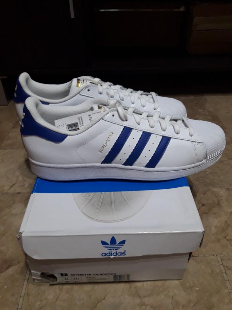 adidas superstar navy stripes