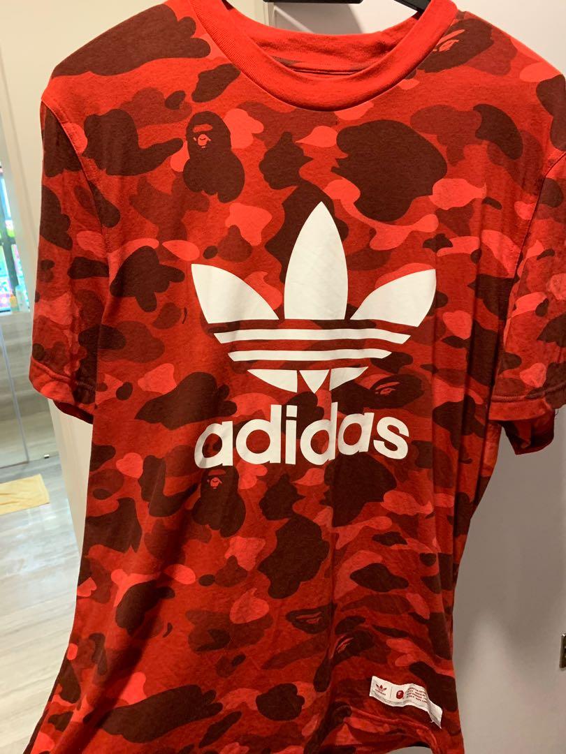 Adidas x bape adicolor cheap tee