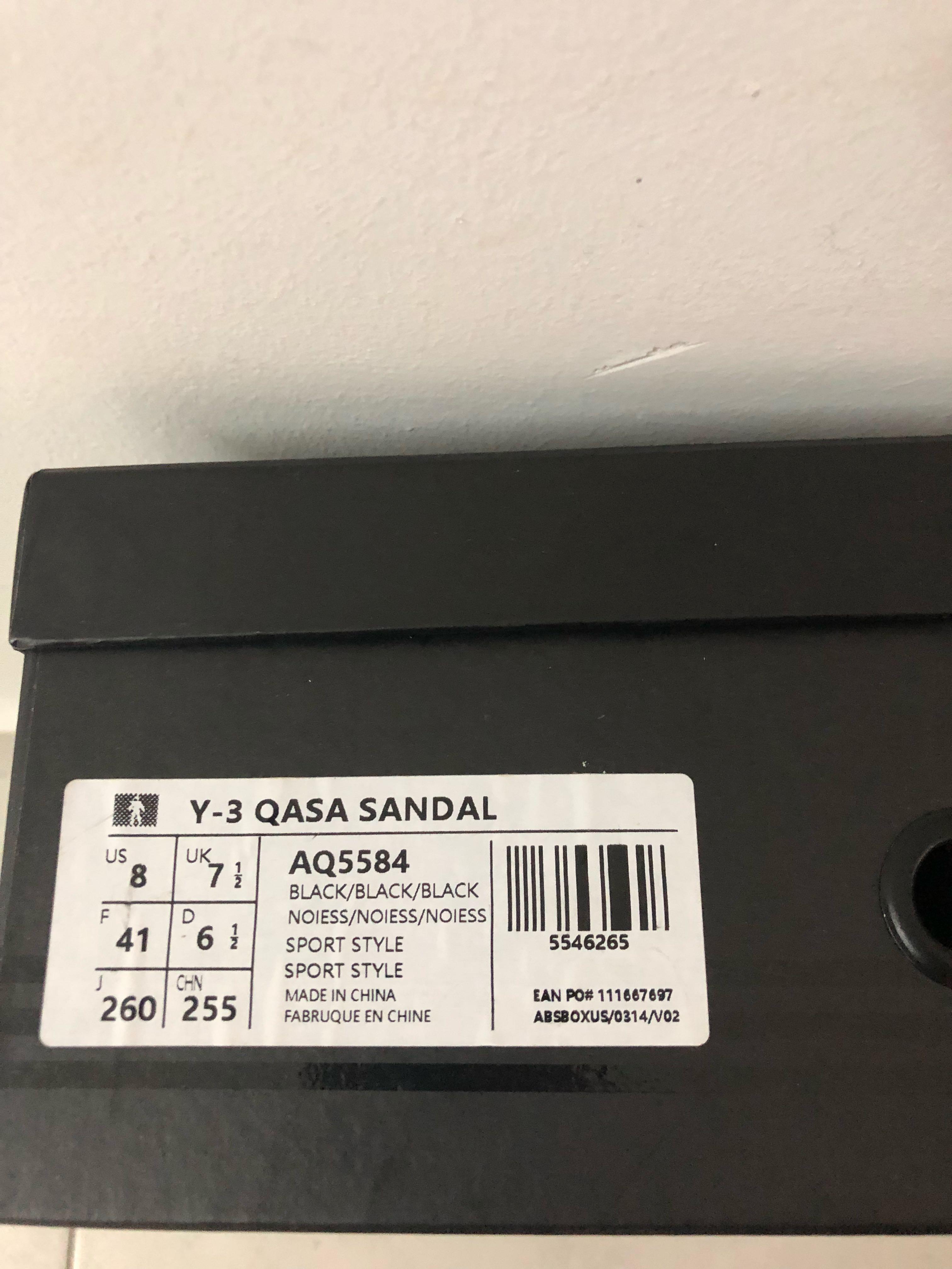 y3 qasa sandal replica