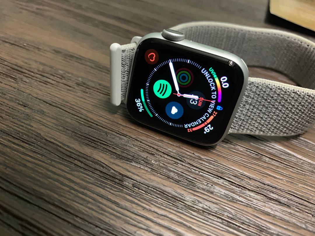Apple Watch series 4 seashell loop silver 40mm Luxury Watches on Carousell
