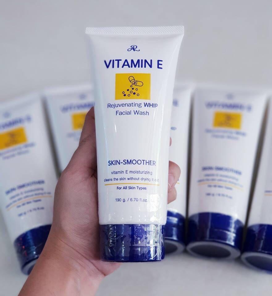Aron Vitamin E Rejuvenating Whip Facial Wash Health