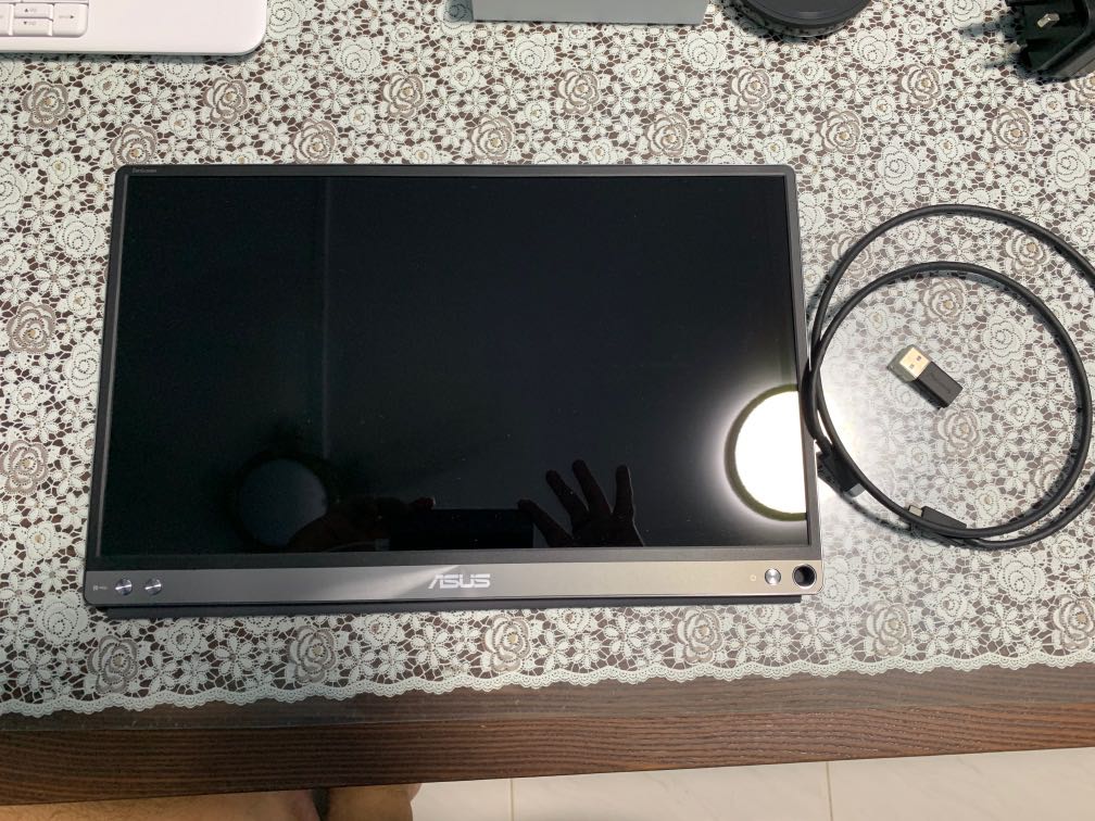 Asus Zenscreen Mb16ac Portable Usb Monitor 15 6 Inch Full Hd Hybrid Signal Solution Usb Type C Flicker Free Blue Light Filter Electronics Computer Parts Accessories On Carousell