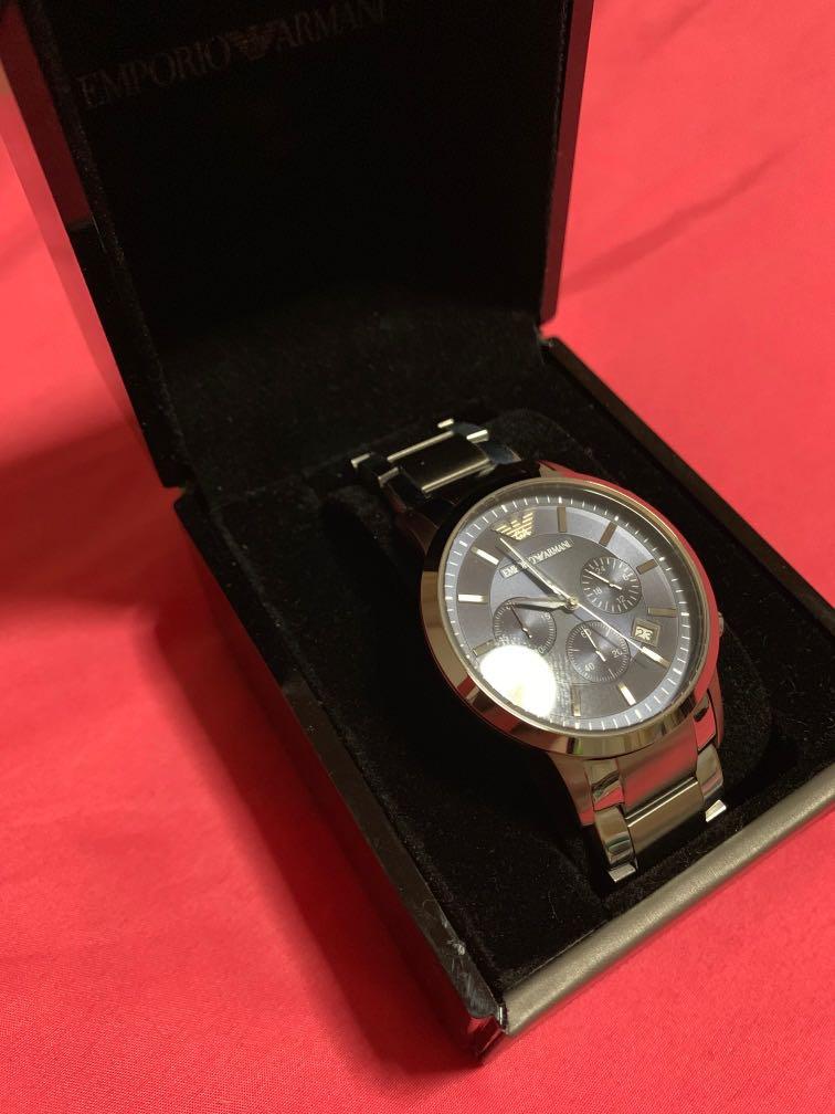 Used armani watch Clearance