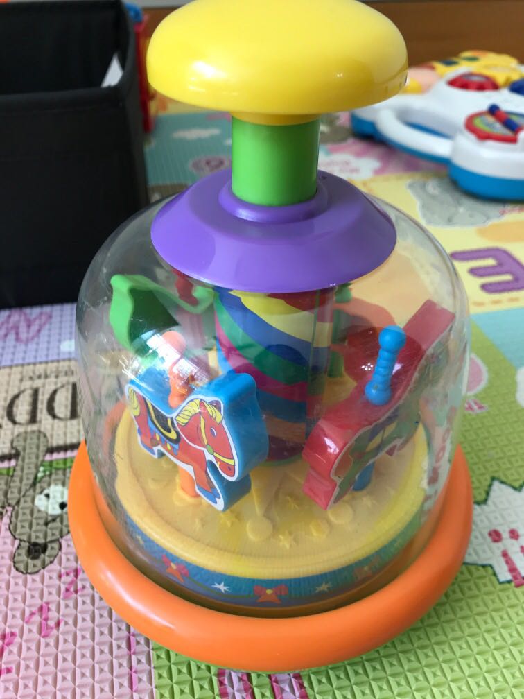 Baby Toy Spin Around Merry Go Round Hobbies Toys Toys Games On Carousell