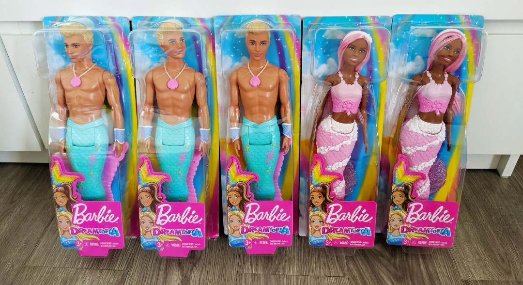 barbie ken merman