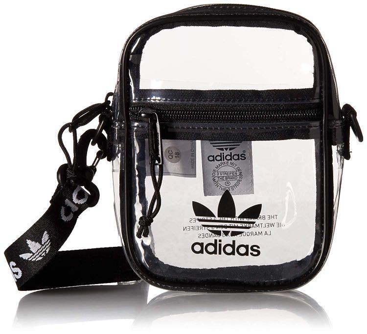 adidas festival crossbody bag clear