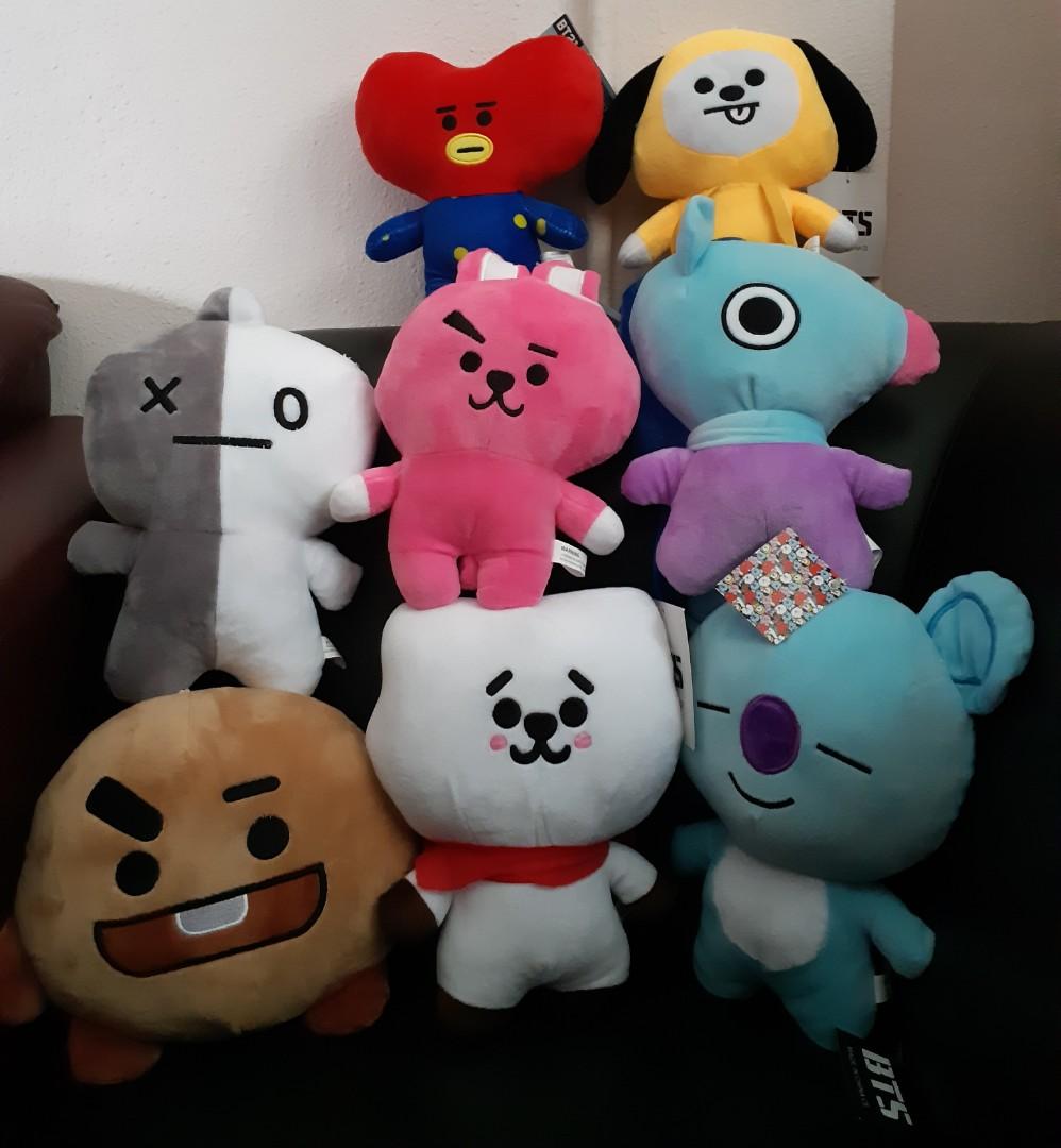 bt21 plushies