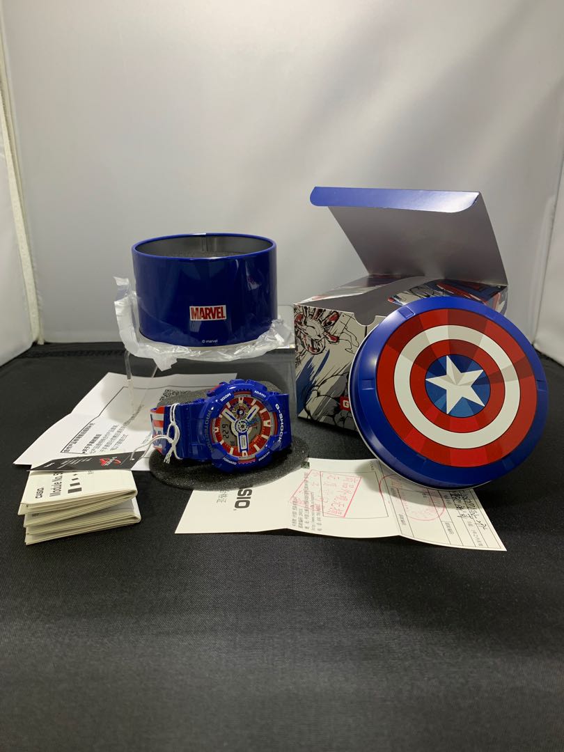 G shock captain america 2019 hotsell