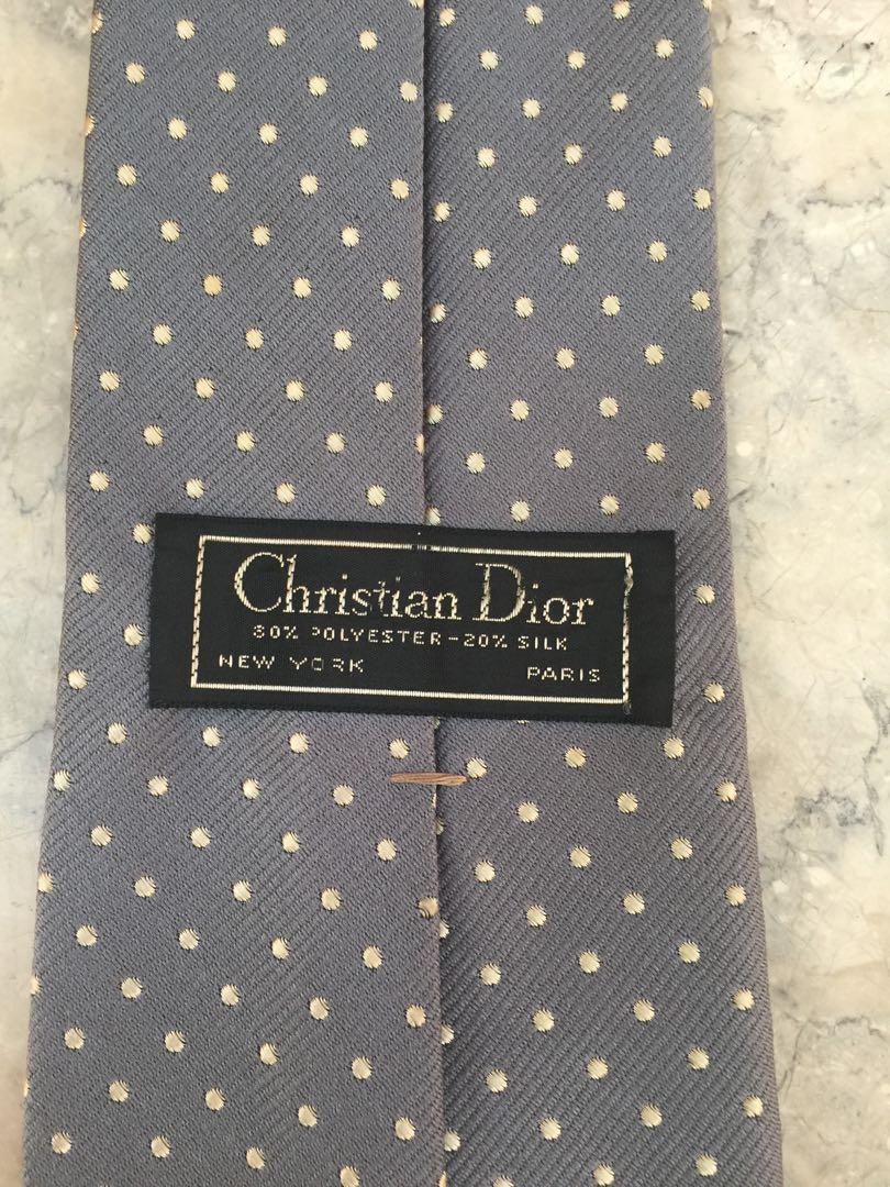 Christian Dior New York Paris Neck Tie Men S Fashion Accessories Ties Formals On Carousell