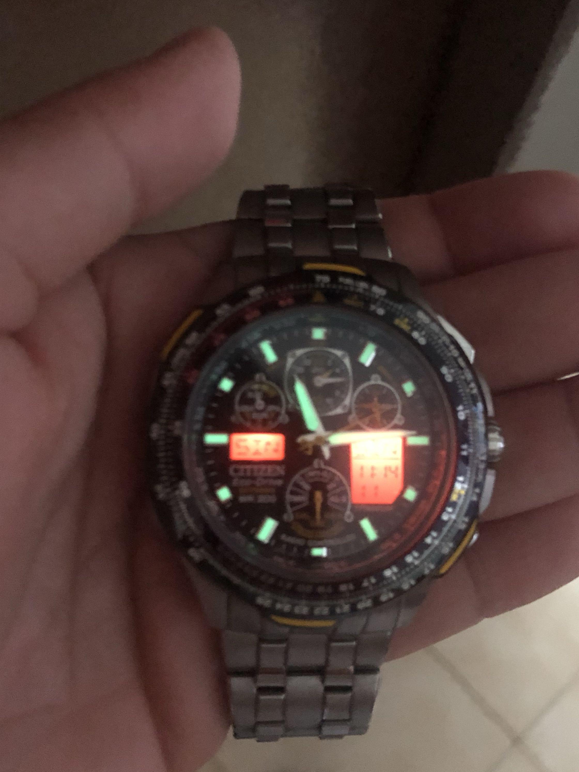 Citizen Skyhawk Blue Angel Limited Edition Titanium Watch