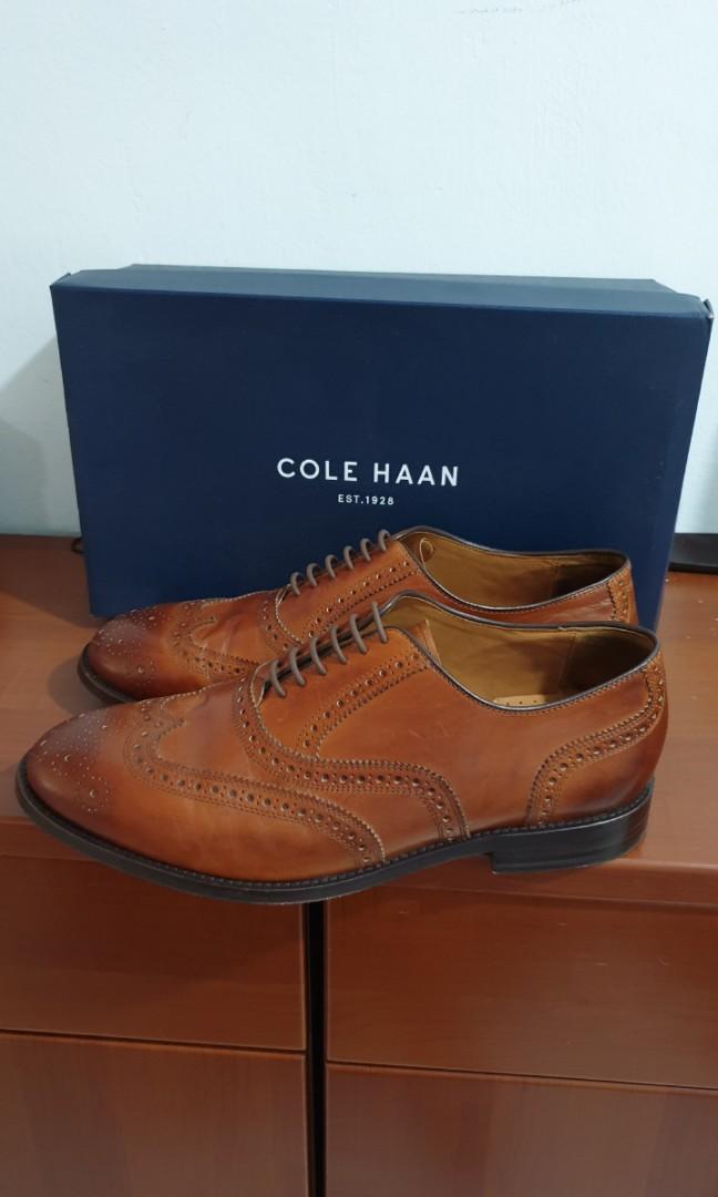 cole haan british tan shoes