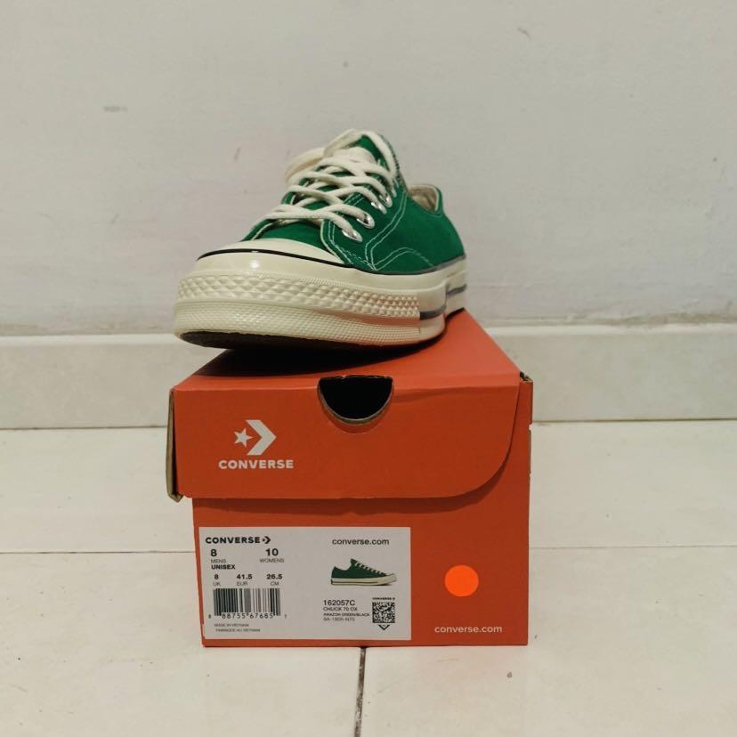 Converse Chuck Taylor Low Amazon Green Men s Fashion Footwear