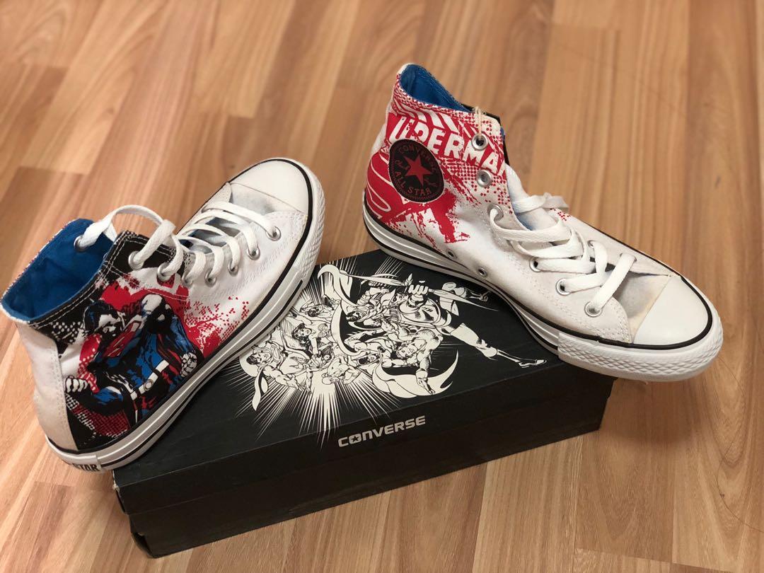 Converse DC Superman Women s Fashion Footwear Sneakers on Carousell