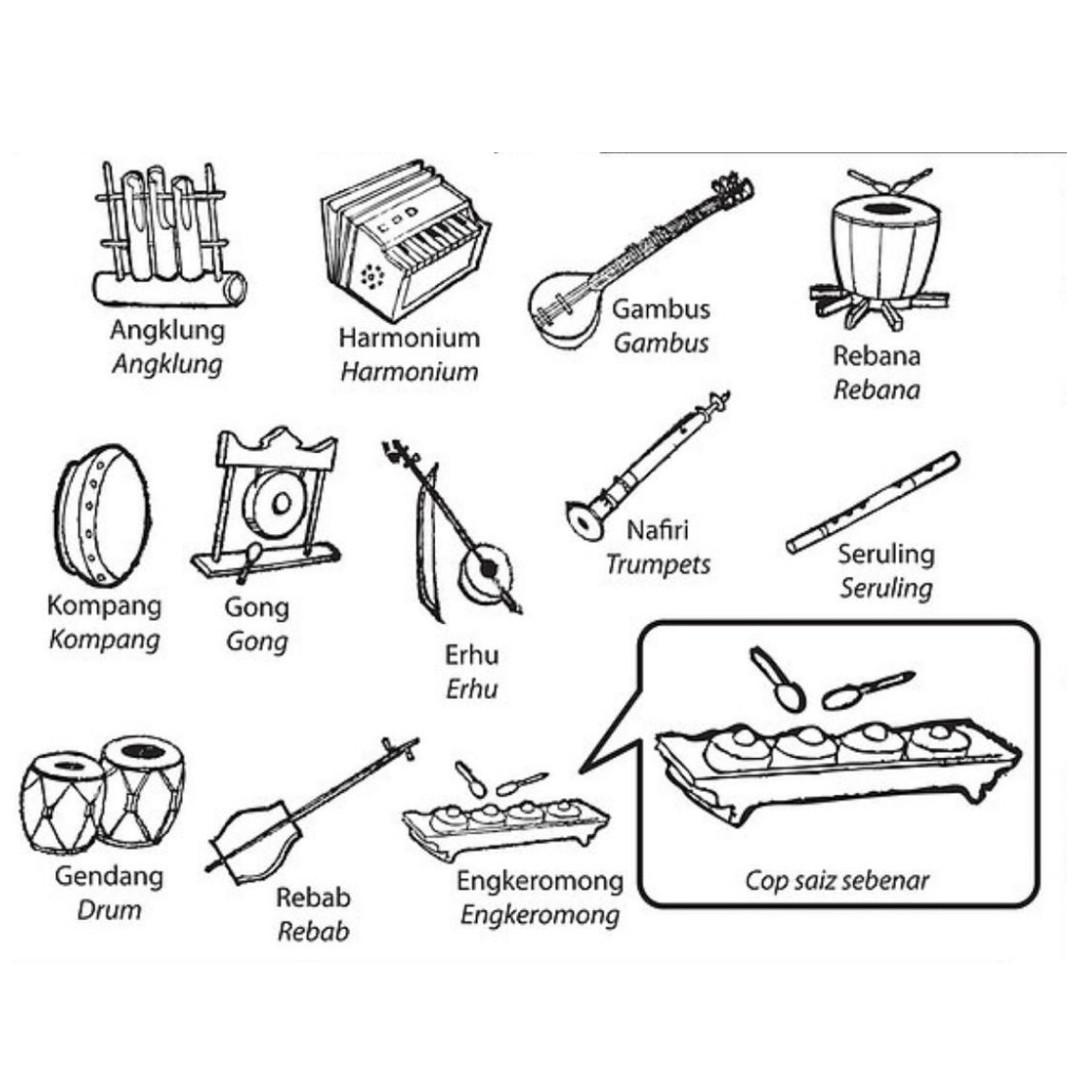 pengenalan alat muzik tradisional di malaysia