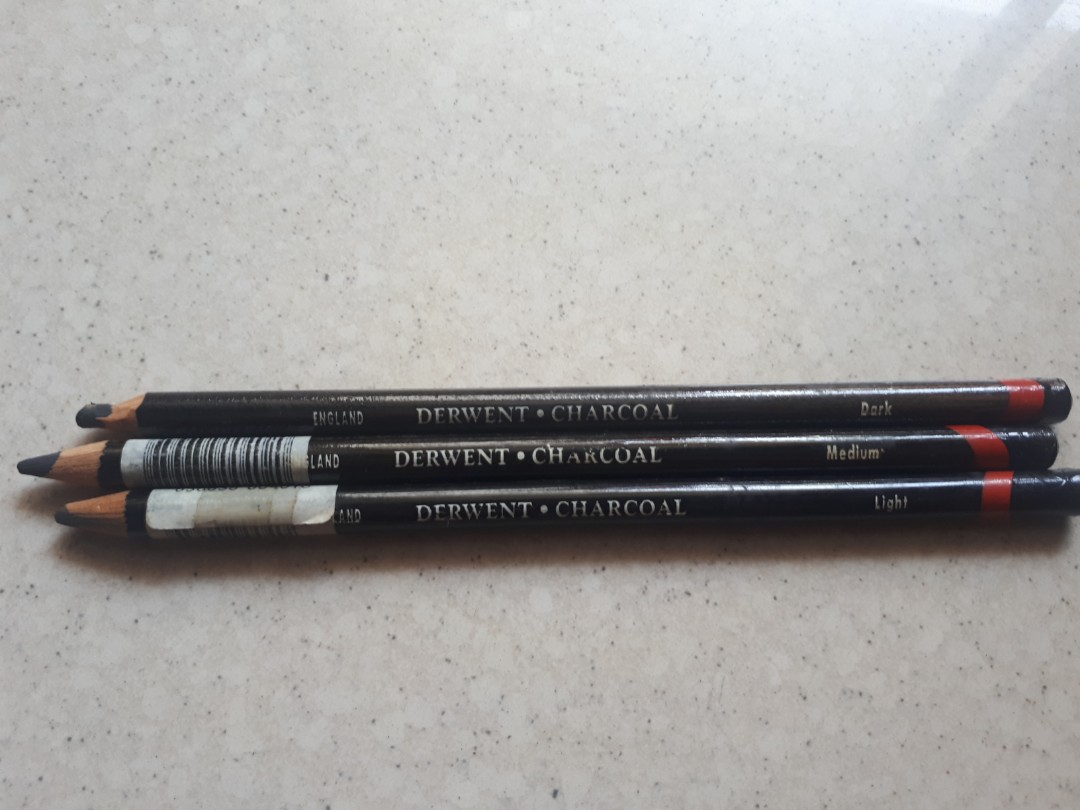 Derwent Charcoal Pencil Books Stationery Stationery On Carousell