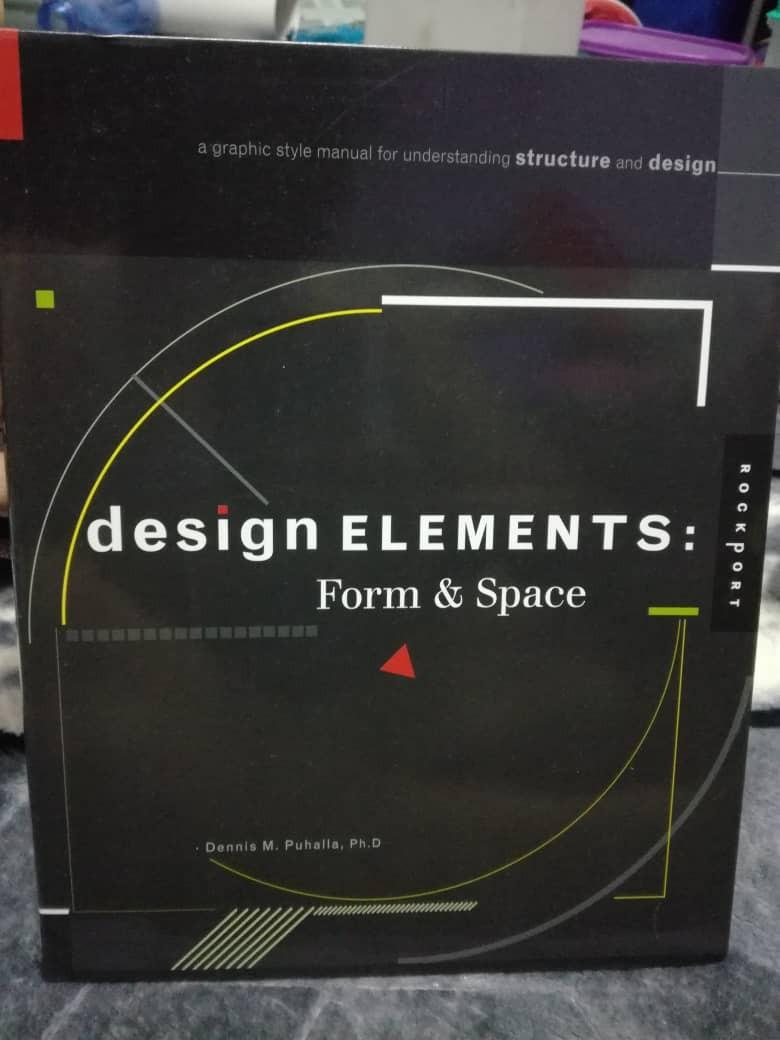 Design Elements : Form & Space (Category: Textbooks) located in Melaka Tengah. Submitted by cik.rara (Listing ID 235406026, Image 1). Description: Selling this book for all designer for basic knowledge of element in designing Price not include postage.