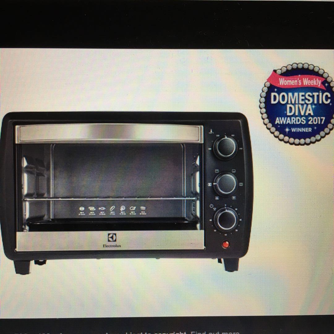Electrolux EOT4805K Oven Toaster 21L, TV & Home Appliances, Kitchen