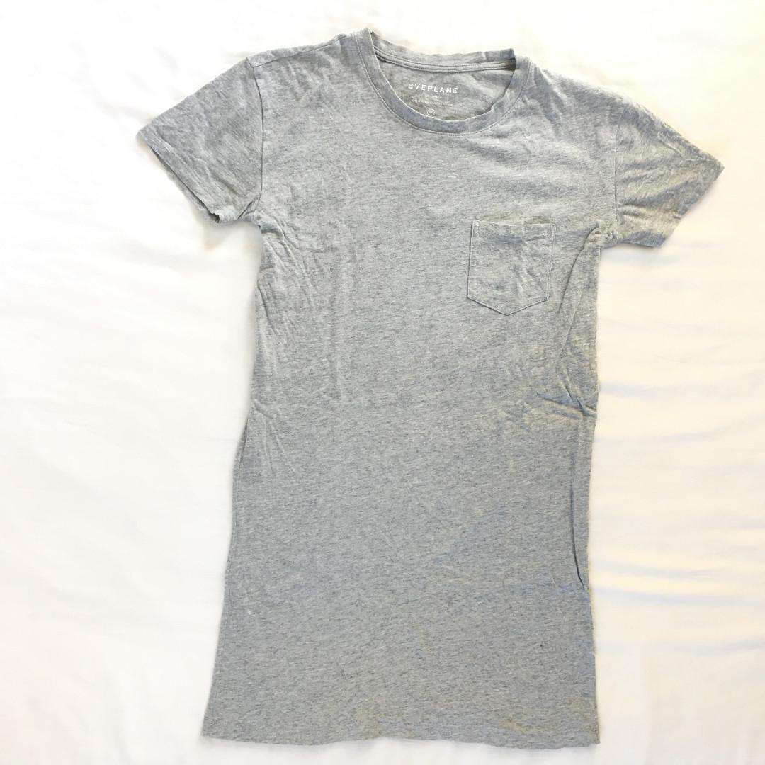 Everlane box cut tee dress shop