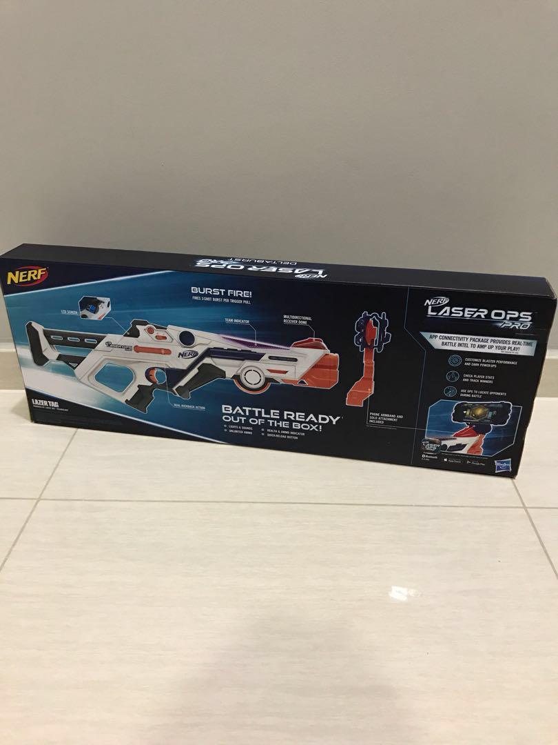 Nerf laser ops hotsell burst fire combat blaster