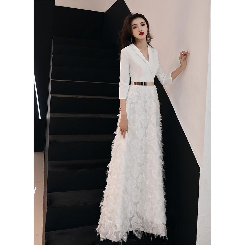 FREE POST to West Malaysia only Pre order 12 15 days Ladies long dinner dress each as shown in design color. Free delivery is applied for this item. Women s Fashion Dresses
